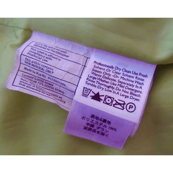 Eddie Bauer 700 Fill Goose Down Vest Womens L Adjustable Vest WARM EB700 - Picture 9 of 9